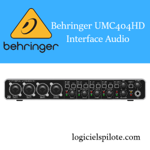 Behringer-UMC404HD-Pilote